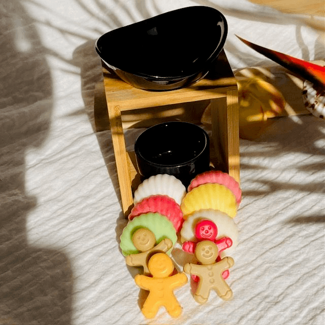 Brûle-parfum Kalos & Coffret de Fondants (au choix) 