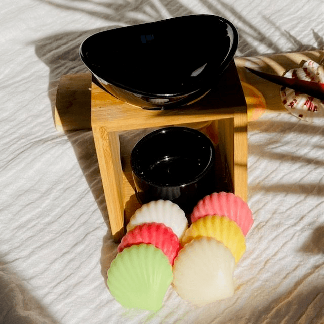 Brûle-parfum Kalos & Coffret de Fondants (au choix) 